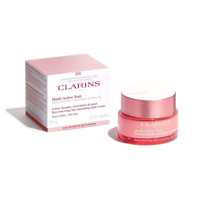 Multi-Active Night Cream Line Smoothing Dry Skin 30+