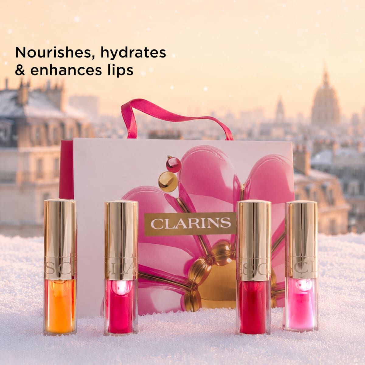 Lip Comfort Oil Collection Set - Nourishing Lip Oils | CLARINS®