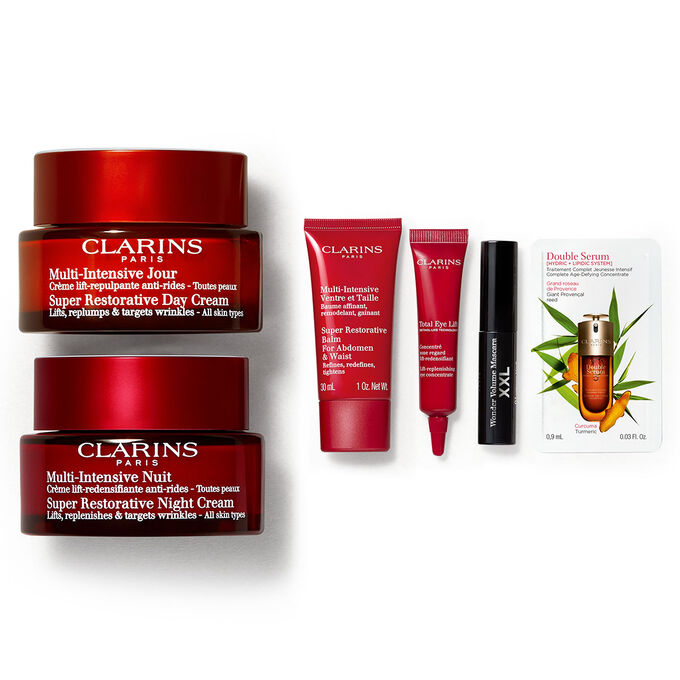 Anti-Wrinkle Skincare Routine Set - Super Restorative