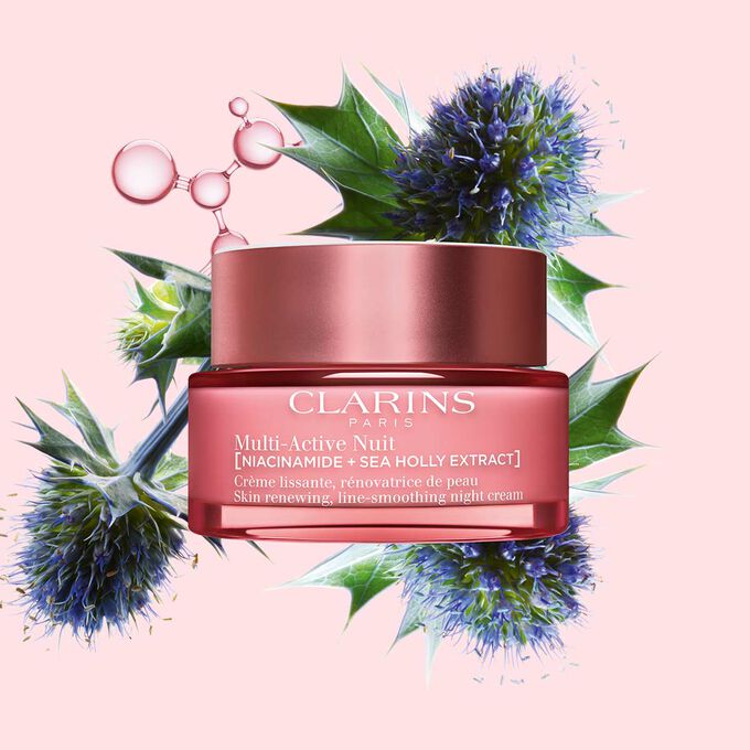 Multi-Active Night Cream Line Smoothing Dry Skin 30+