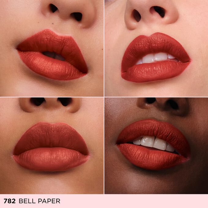 Close-up of a woman&rsquo;s lips, showcasing the hydration and colour results after applying Joli Rouge in Shade 742 V