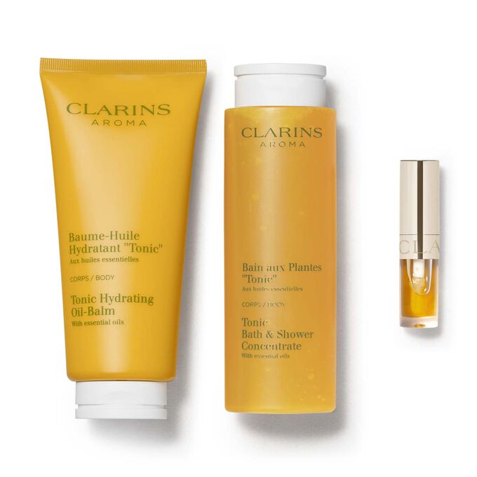 Toning Body Care Set with Essential Oils