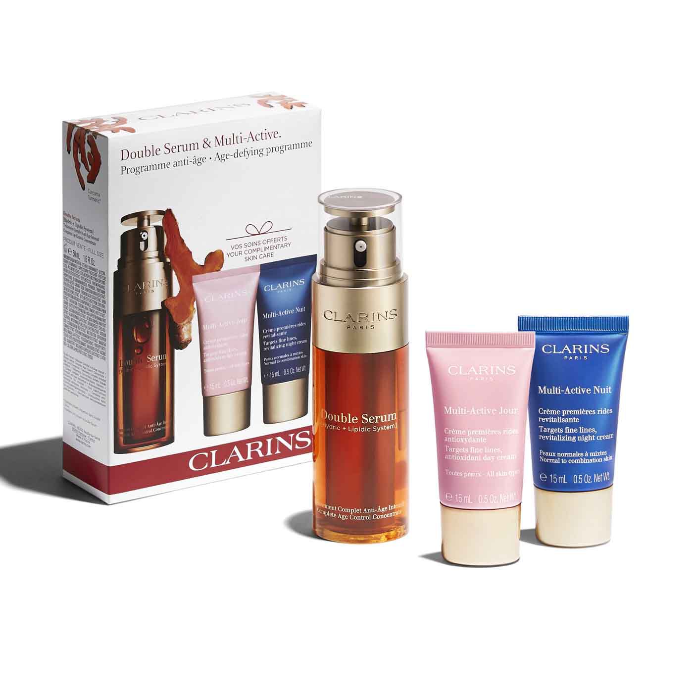 clarins moisturiser set