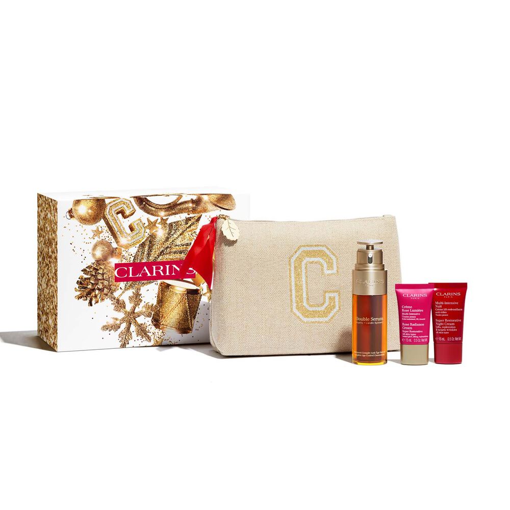 Double Serum &amp; Super Restorative Routine 50+ - CLEARANCE