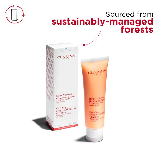 One-Step Gentle Exfoliating Cleanser with Orange Extract - CLEARANCE