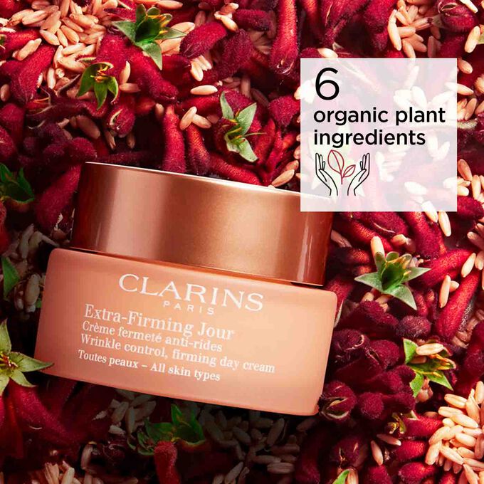 Extra-Firming Day All Skin Types with 6 organic plant ingredients