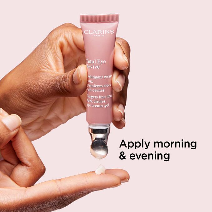 Total Eye Revive application morning and evening