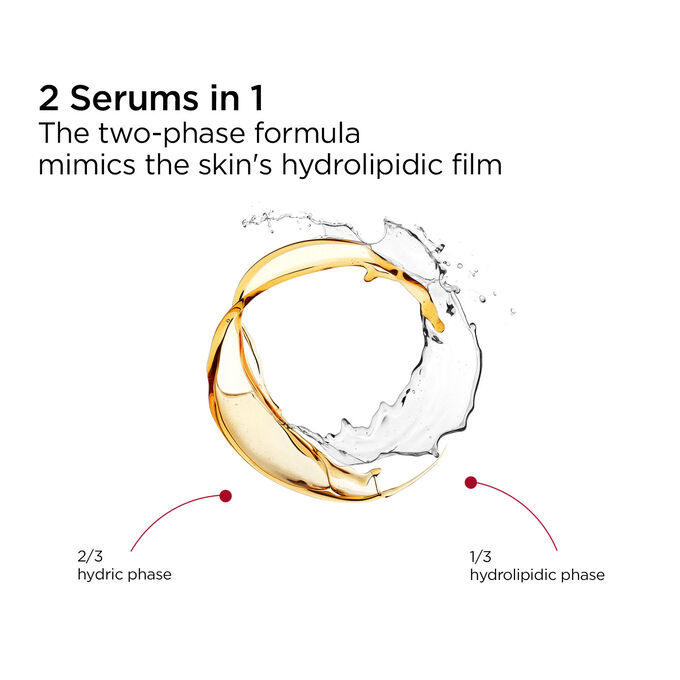 Double Serum Light texture two phase formula