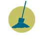 Shovel in soil picto