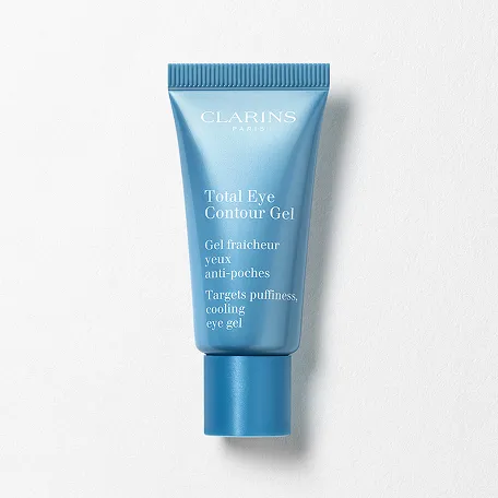 Total Eye Contour Gel packshot, that visibly reduces dark circles and puffiness