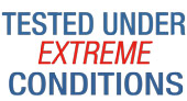 Tested under extreme conditions