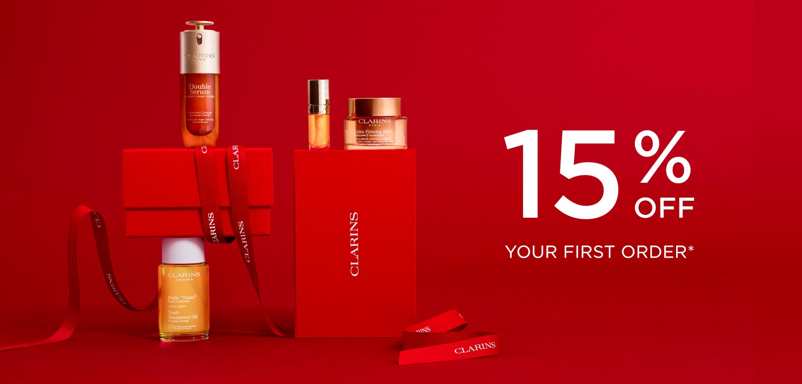Welcome offer Clarins