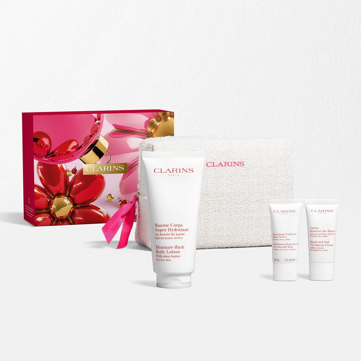 Moisturising and Exfoliating Body Care Set