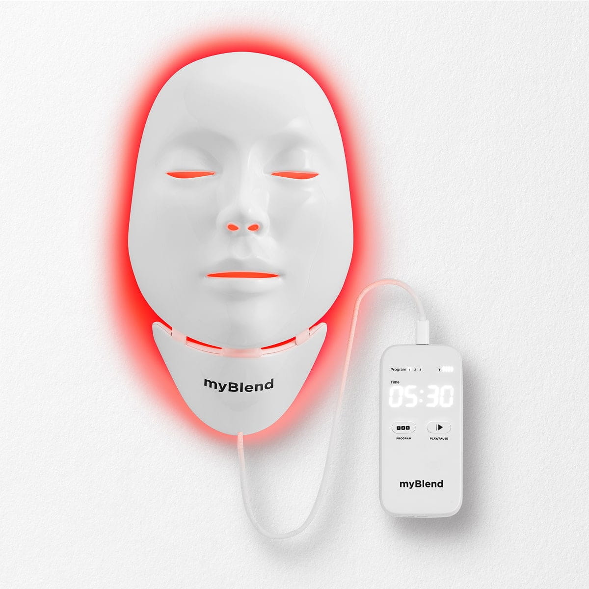 myLEDmask2 - Collagen-Boosting Red &amp; Infrared LED Face &amp; Neck Mask