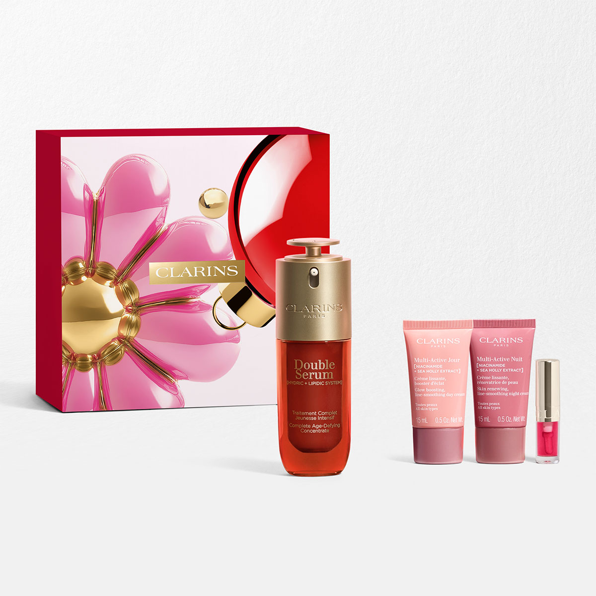 Age-Control Face Care Set - Double Serum and Multi-Active