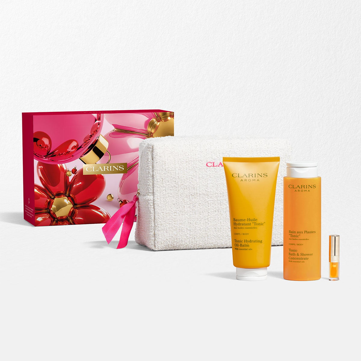 Toning Body Care Set with Essential Oils